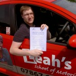 James Gzowski passed his practical car test on 13/06/2011
